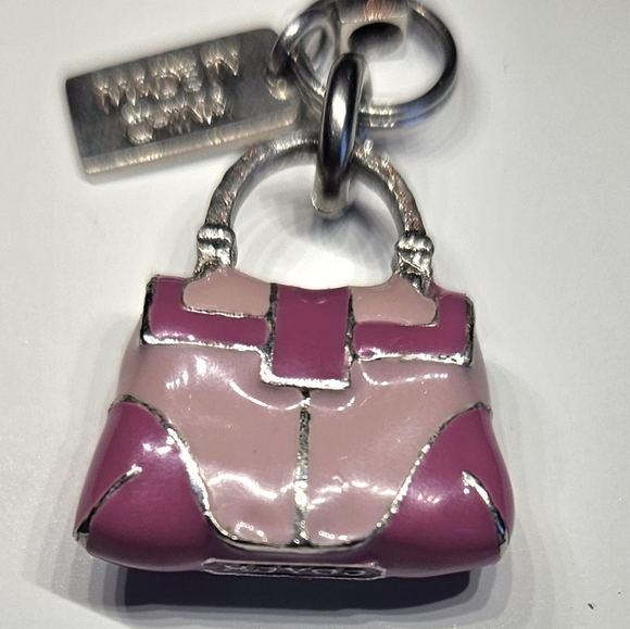 Coach Vintage Lanyard Mini Purse Charm - Picture 5 of 5